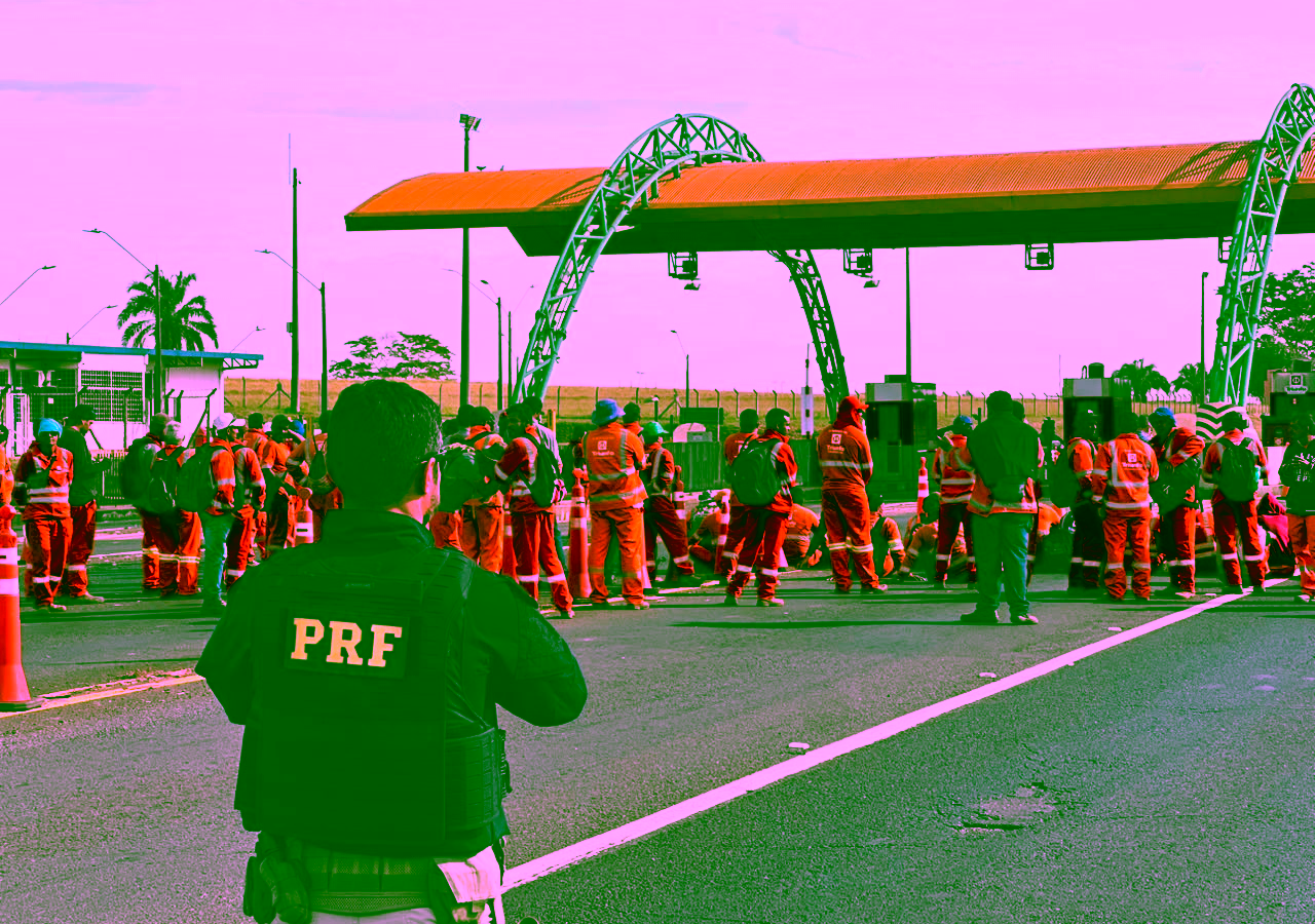 Funcionários demitidos fecham pedágio da BR-153 e liberam passagem sem cobrança em Onda Verde (SP)