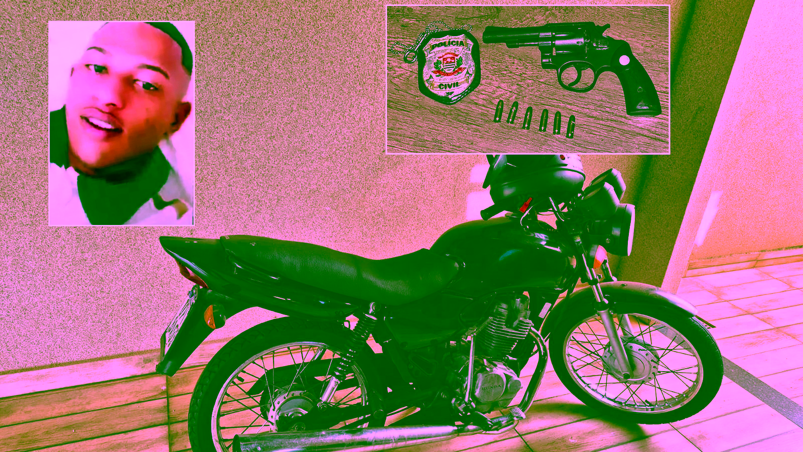 Indivíduos são presos e moto é apreendida durante investigação da execução de jovem de 18 anos em Potirendaba (SP)