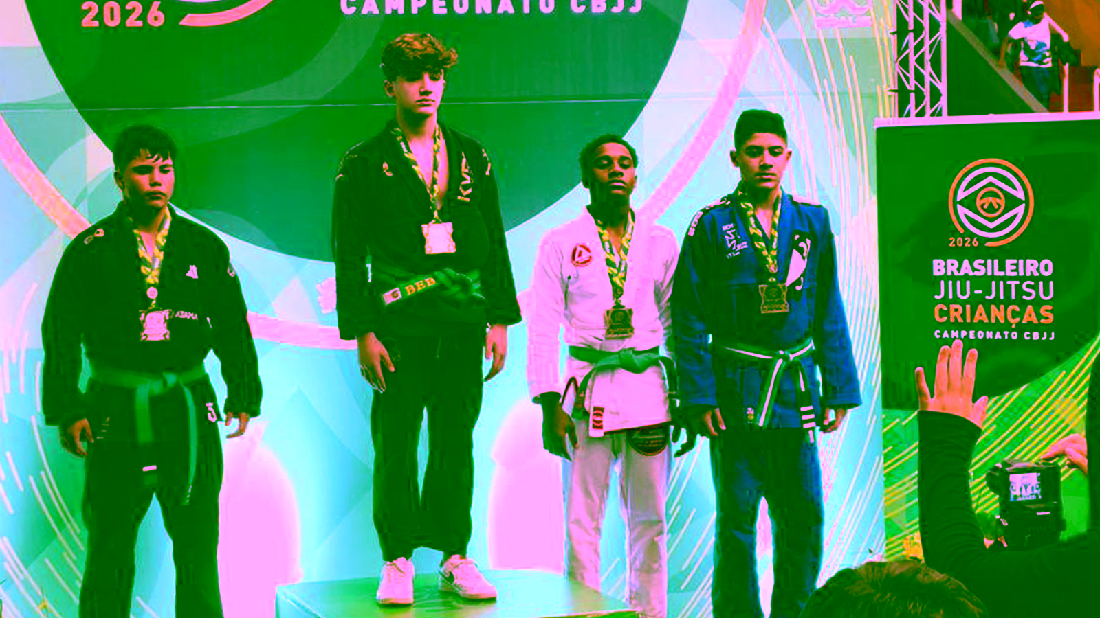 Aos 13 anos, rio-pretense conquista título brasileiro e desponta como promessa do jiu-jitsu nacional