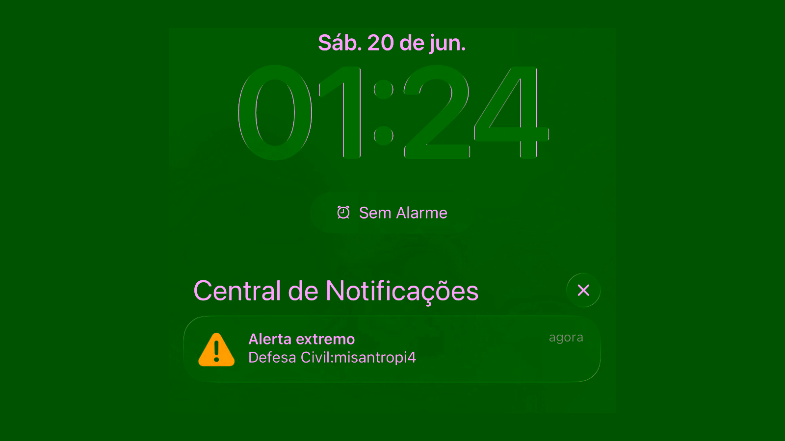 Ataque hacker emite alerta falso da Defesa Civil e sistema é retirado do ar