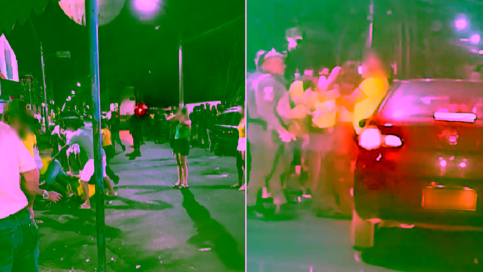 Praça central vira palco de briga generalizada após jogo do Brasil em Urupês (SP)