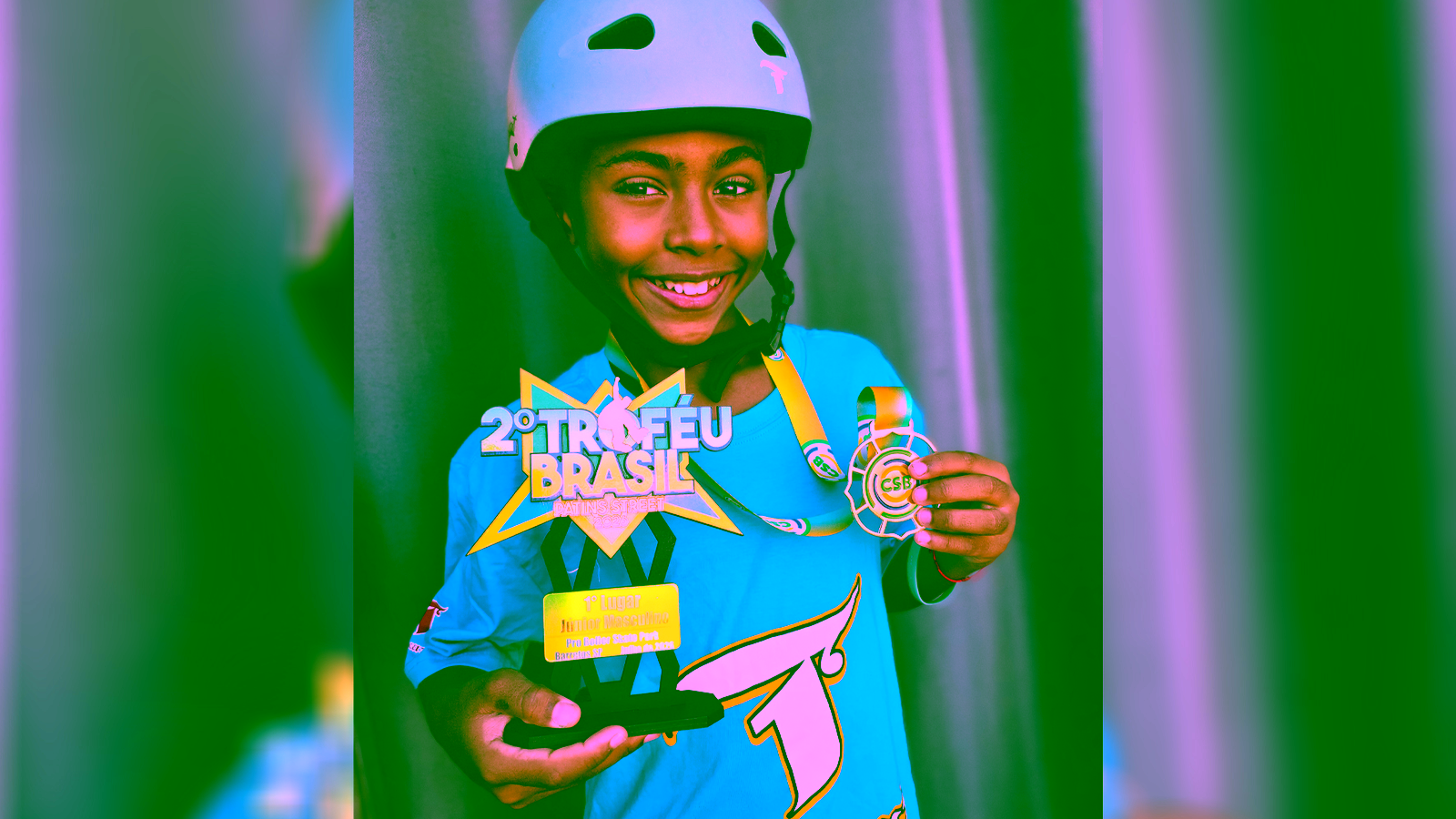De volta da Itália, patinador de Bady Bassitt (SP) conquista Troféu Brasil e garante vaga no Mundial