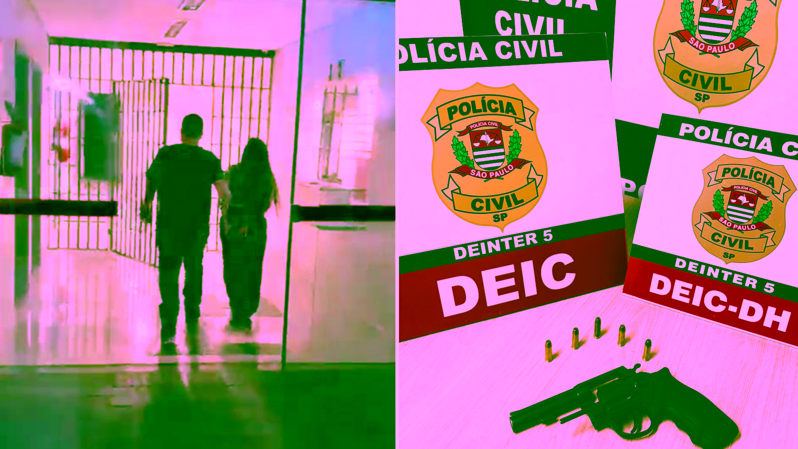 Mulher é presa em flagrante com arma usada no assassinato de motorista de aplicativo em Rio Preto